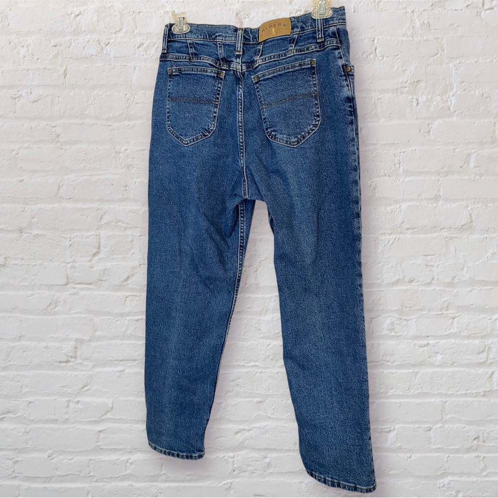 VTG 90s Petite Straight Leg Mom Jeans Riders By Lee